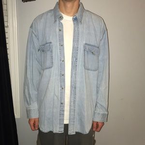 Lightwash Denim Button Up